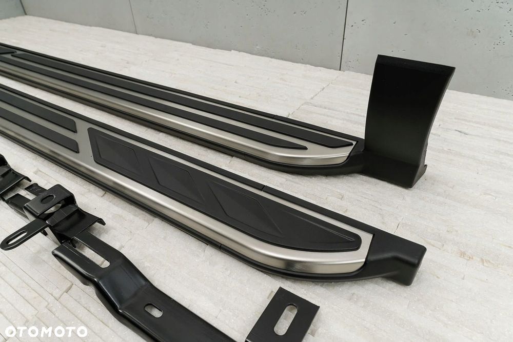 skoda karoq 2017+ stopnie boczne progi samochodowe + śruby - 13