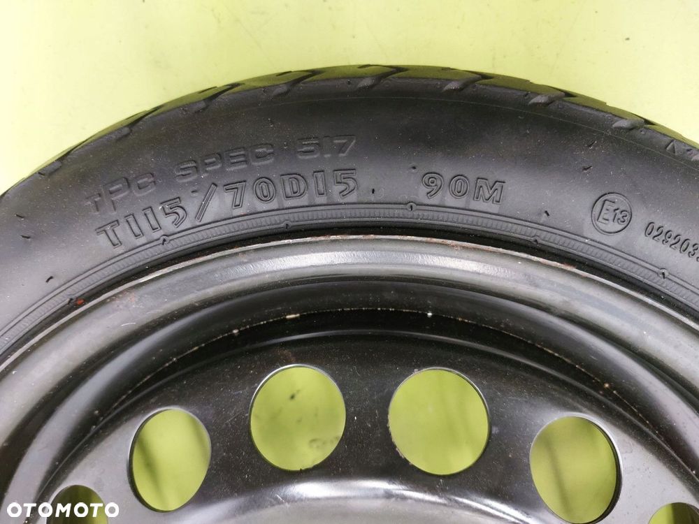 Koło dojazdowe ZAPASOWE FELGA OPONA Chevrolet HHR 5X115 R15 / 65 MM - 4