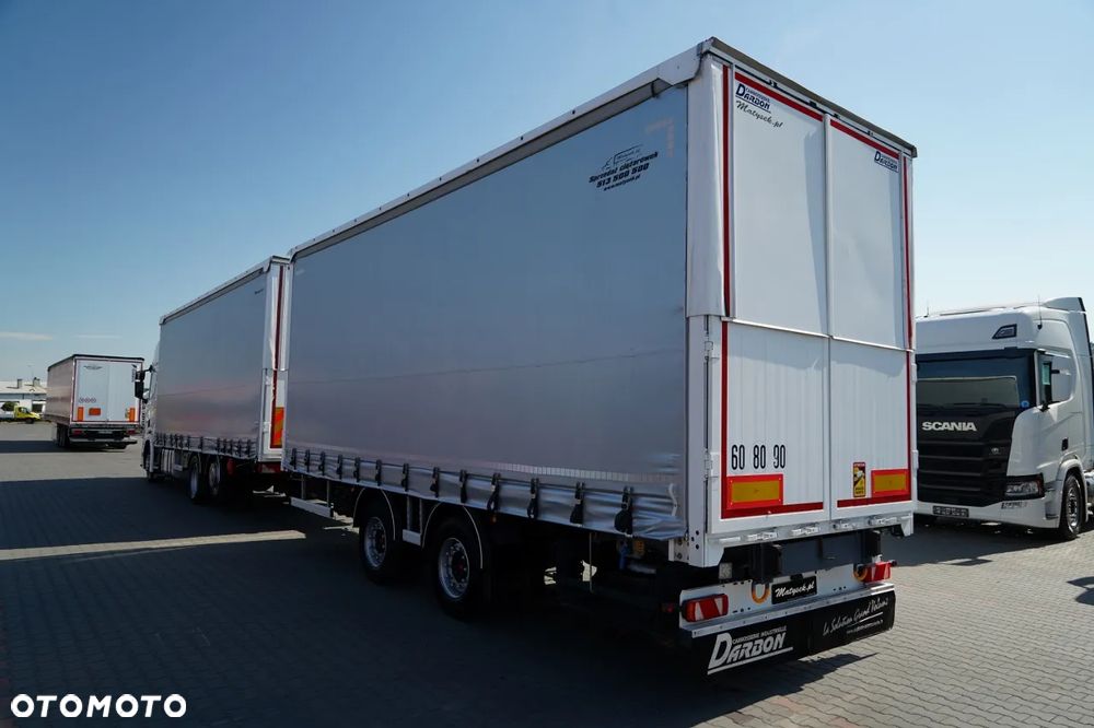 Scania R 450 / ZESTAW TANDEM 120 M3 / PRZEJAZDOWY / OŚ SKRĘTNA PODNOSZONA / MEGA /  2021 ROK / FRUEHAUF / PO ZŁOTYM KONTRAKCIE SERWISOWYM - 3