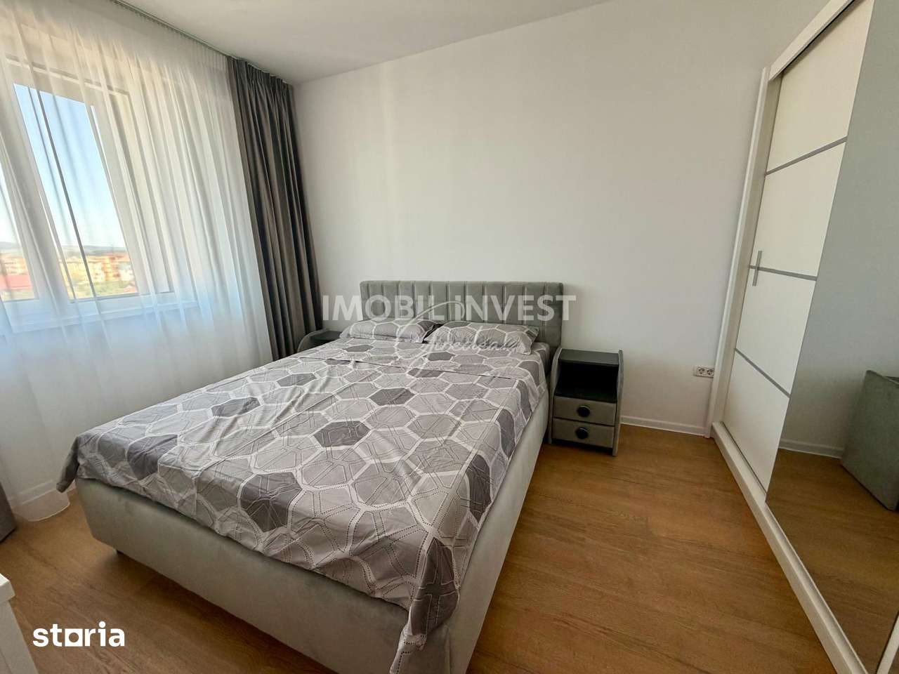 Apartament cu balcon de 8,6 mp | Bloc nou | Complet mobilat | Parcare — fotografia 3