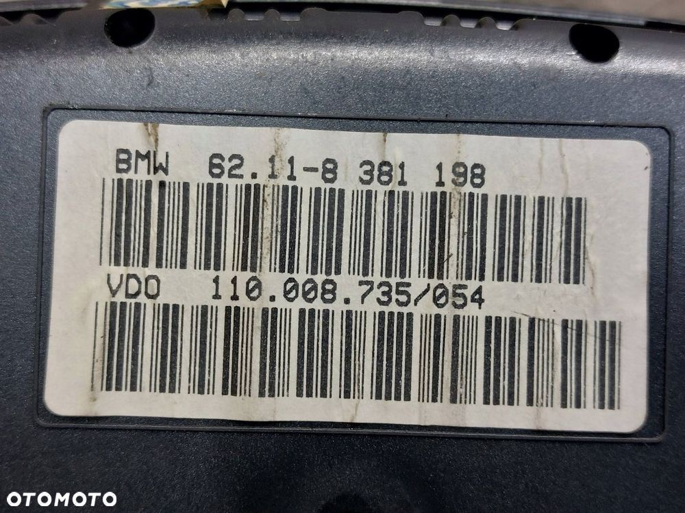 LICZNIK ZEGARY BMW E39 525 TDS 2.5 8381198 - 3