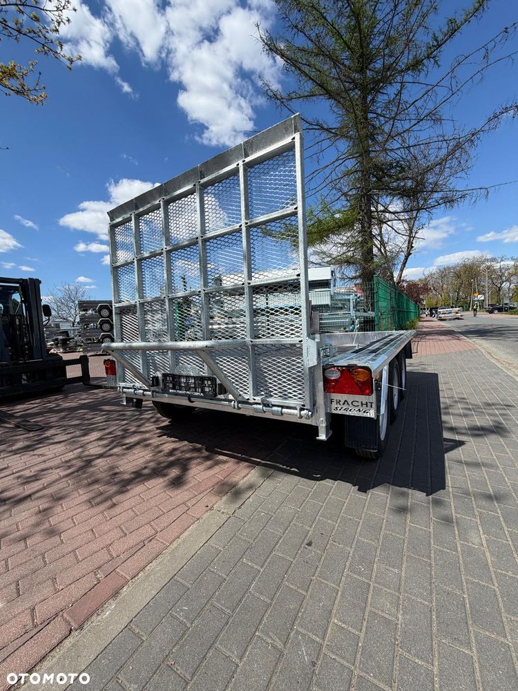 Inny Przyczepa do przewozu sprzętu budowlanego Fracht Artur 350x180 DMC 3500kg walec koparka - 8