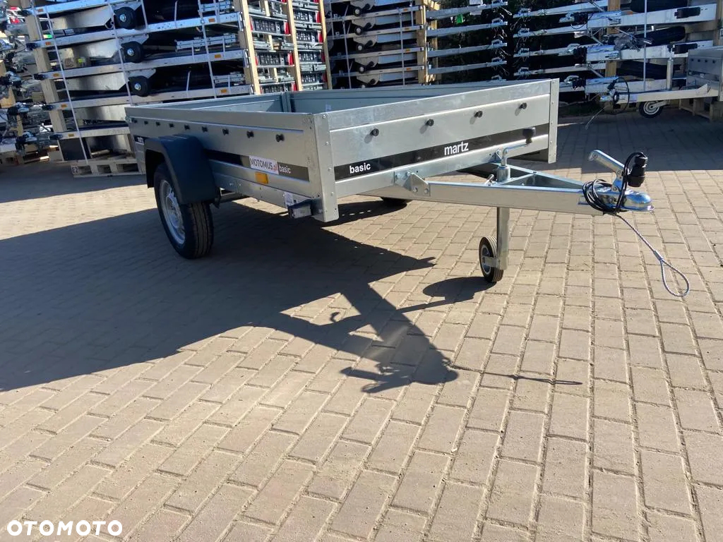 Martz Przyczepa Martz Basic 264 1 oś 264x126x30cm DMC 750 kg dostawa pod dom - 10
