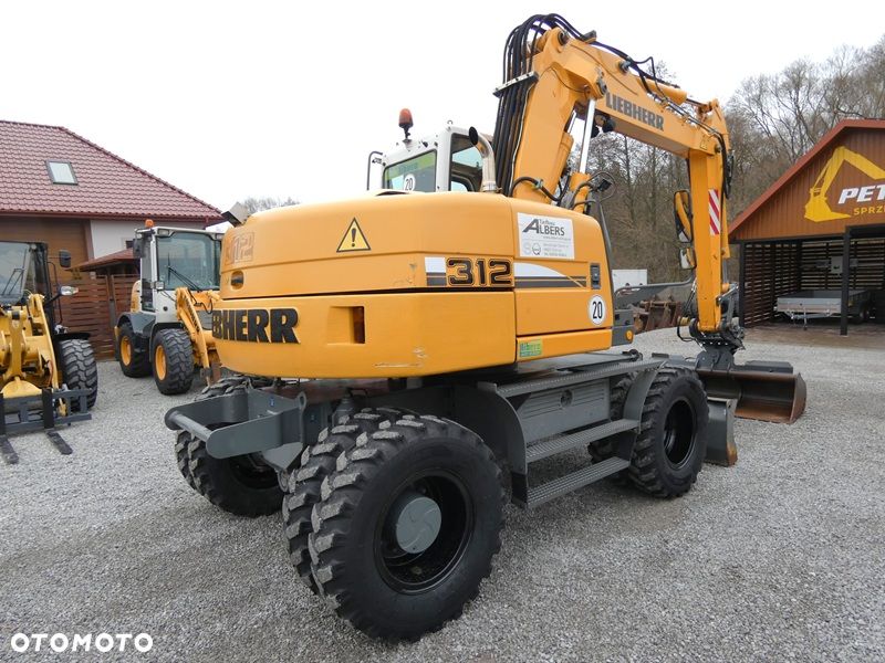 Liebherr A312 Z Niemiec / Wyjątkowy Stan / 2 Łyżki / - 3
