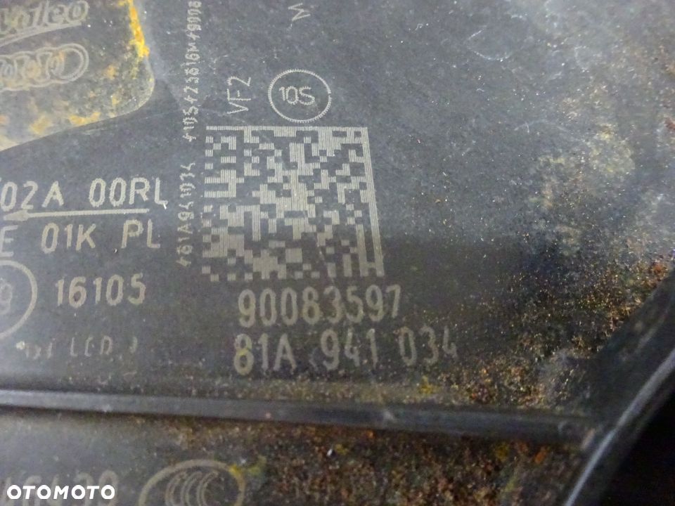 81A941033 81A941034 Lampa przod  prawa lewa  kompletna VOL LED Audi Q2 81A czesci - 6