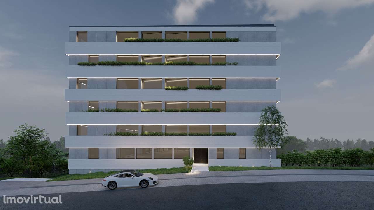 Apartamento T1 Novo c/Campo de Padel e Jardim em Canidelo - Grande imagem: 5/16