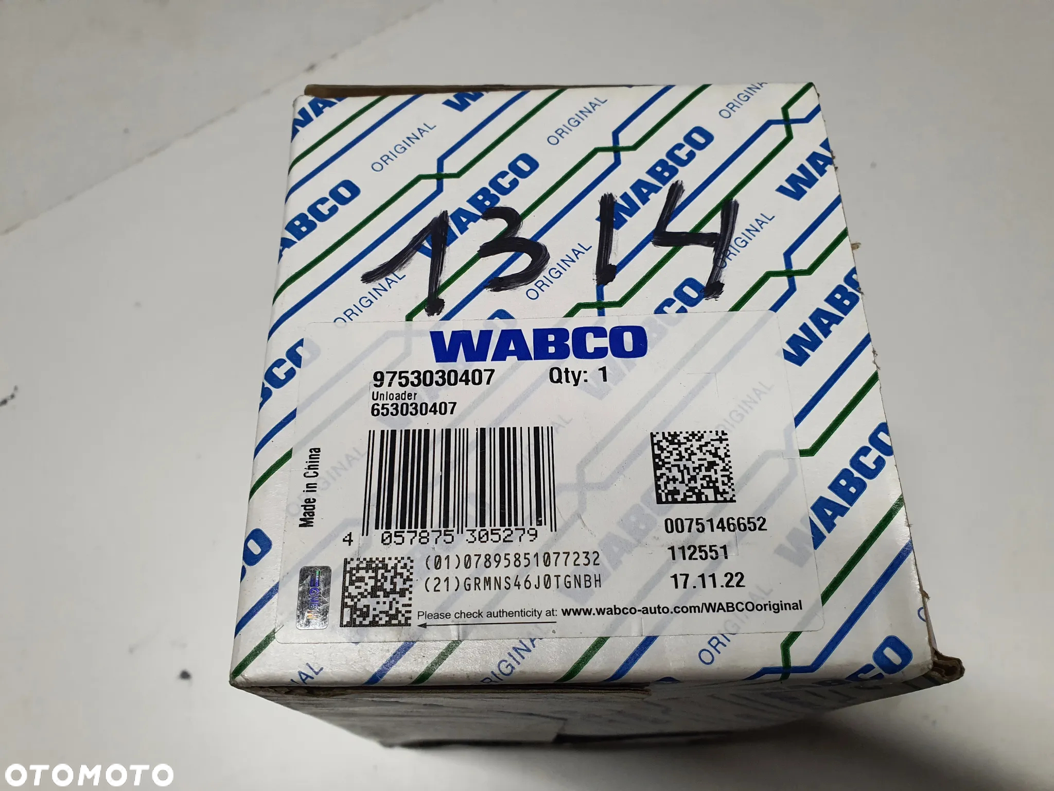 Zawór, regulator ciśnienia 73 bar, WABCO 9753030407, DAF, MAN, MERCEDES, SCANIA - 12