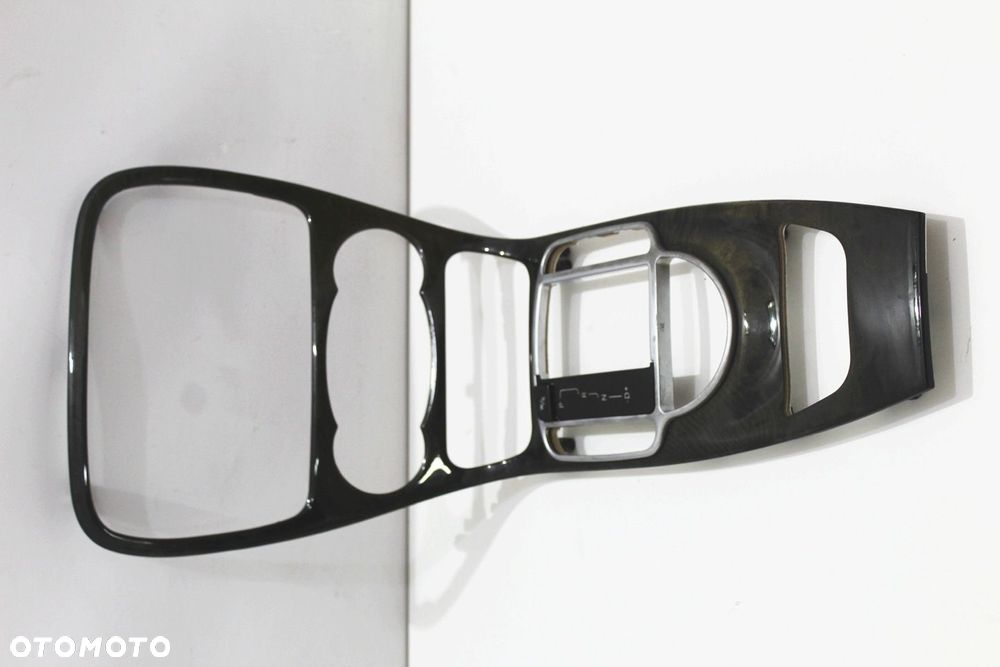 Ramka środkowa konsoli panel dekor drewno Mercedes SL R230 W230 SL500 SL350 - 5