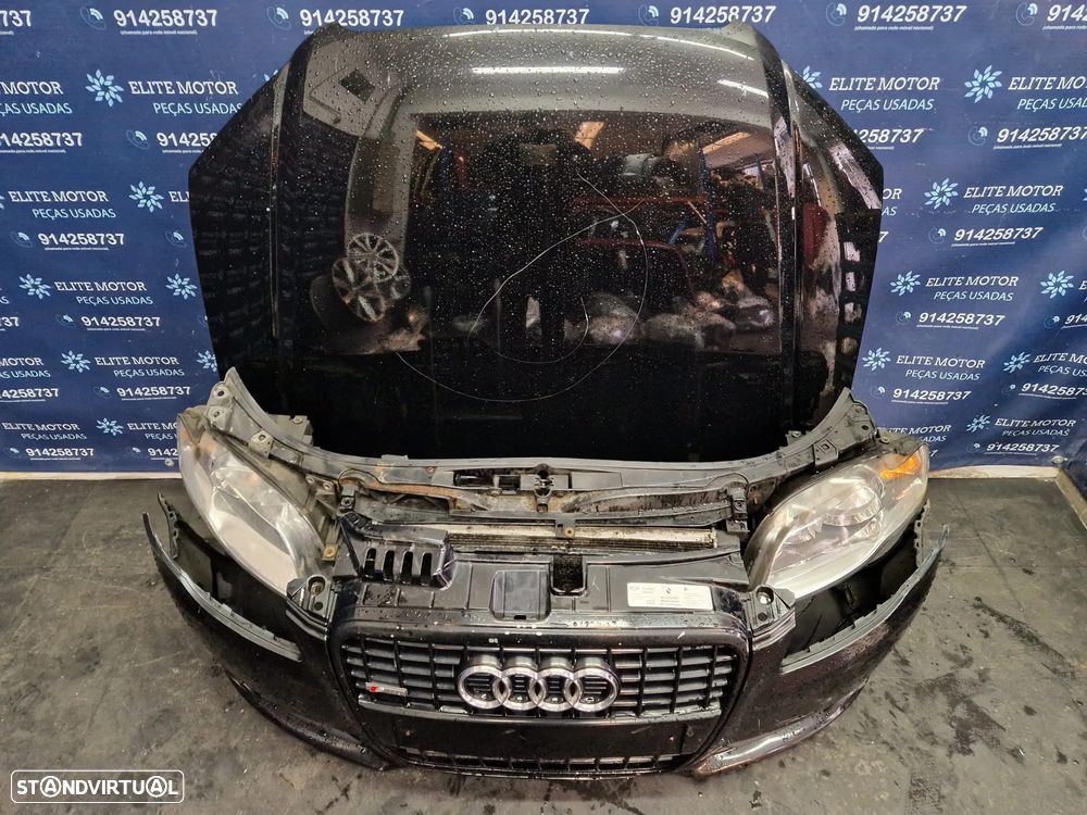 Frente completa usada AUDI A4 B7 S-LINE 2.0 TDI 140CV capot parachoques oticas radiadores guardalamas - 6
