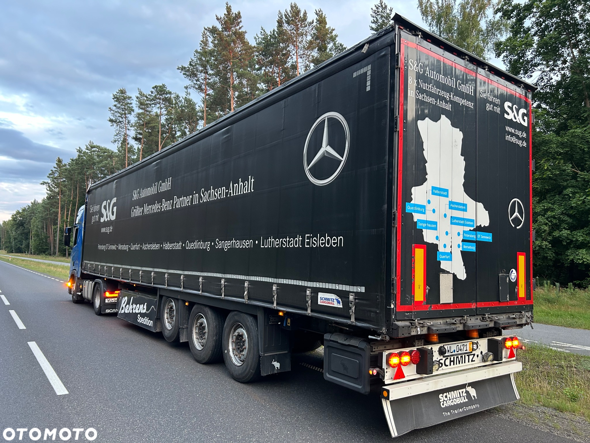 Schmitz Cargobull MULDA STANDARD z Niemiec PODNOSZONA OŚ PALECIARA / 2016 / COILMULDA / do stali do papieru coilmulde 9m 7m - 9