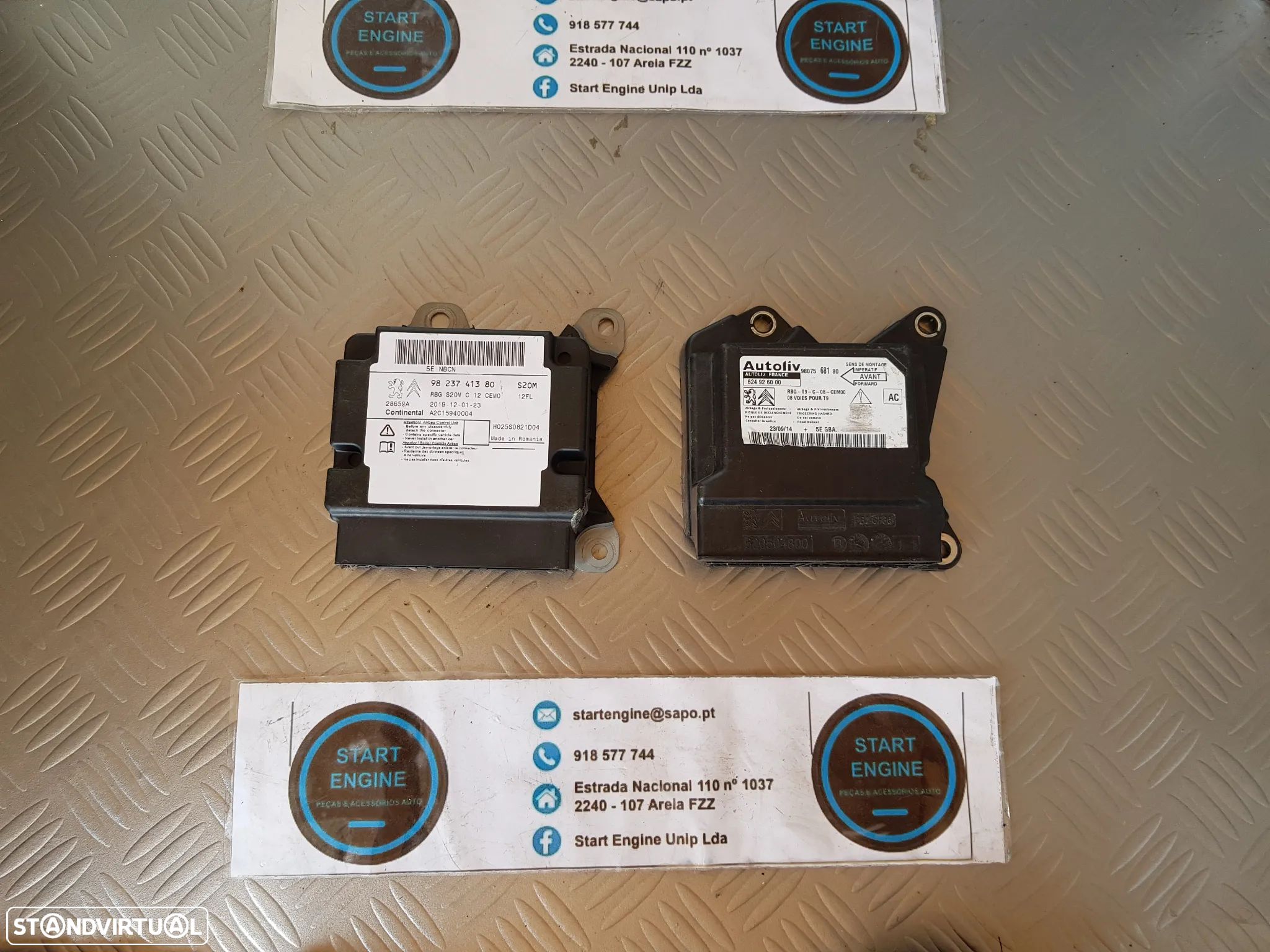 Modulo centralina Airbag Peugeot 3008 II 5008 II 308 II 208 II 2017-2022 - 1