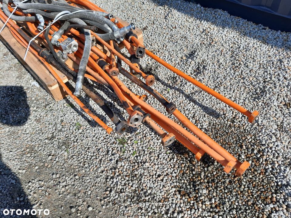 doosan dx 225 lc rurki rury hydrauliczne przewody masztu - 5