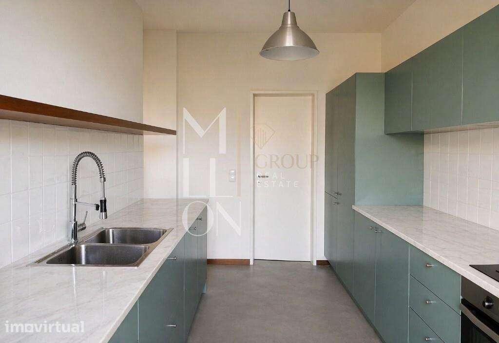 T3 Renovado com Suíte | Junto ao Metro | Porto | 1.500€/mês - Grande imagem: 5/16