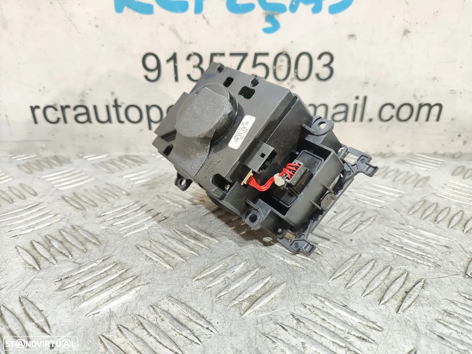 Comando Joystick iDrive NAV BMW 6963312 Série 1 / 3 / 5 - E81 / E82 / E87 / E88 / E90 / E91 / E92 / E93 / E60 / E61 navegação CCC CIC - 8