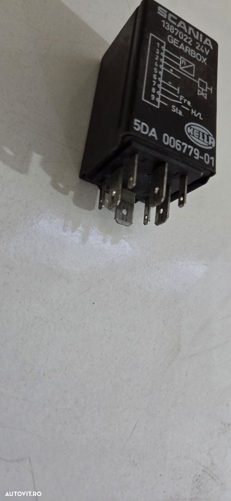 Releu cutie viteze Scania cod 1387022 24V - 2
