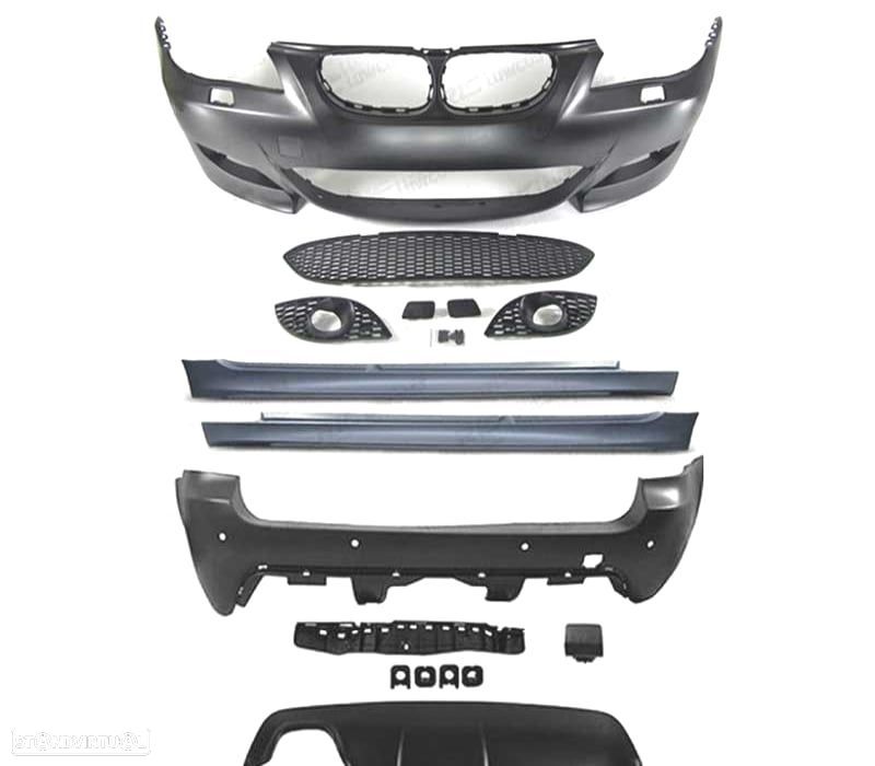 KIT CARROÇARIA BMW E61 TOURING 03-07 LOOK M5 SRA - 1