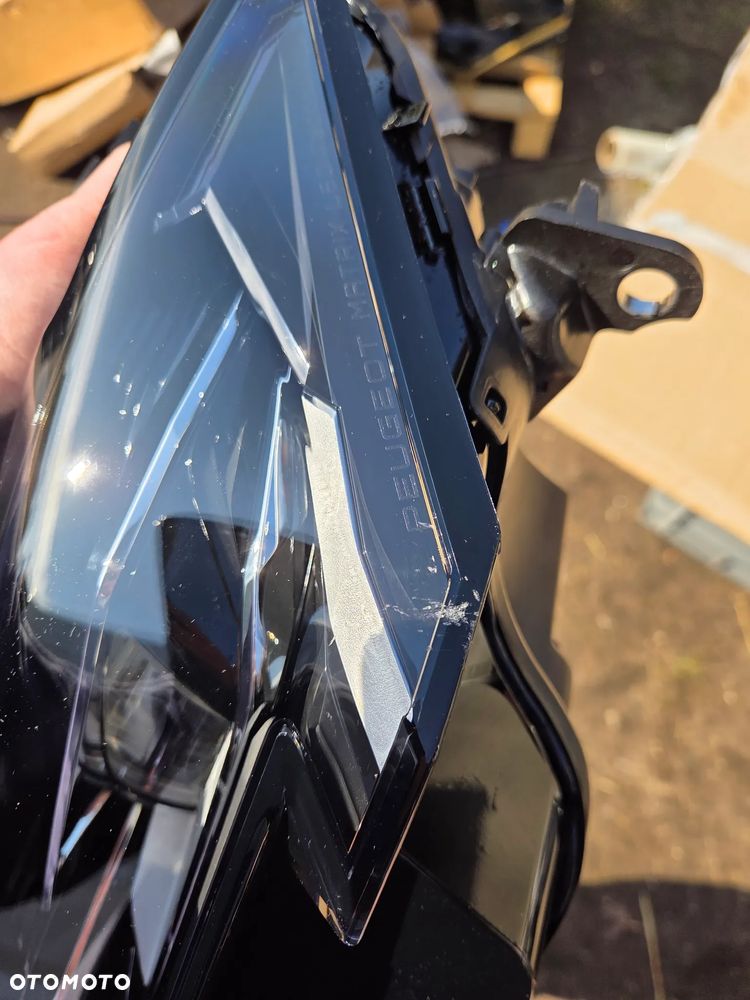 Lampa lewa przód przednia Peugeot 308 III e-308 P51 Matrix Full Led 6505378580 Reflektor lewy przód przedni Peugeot 308 III - 12