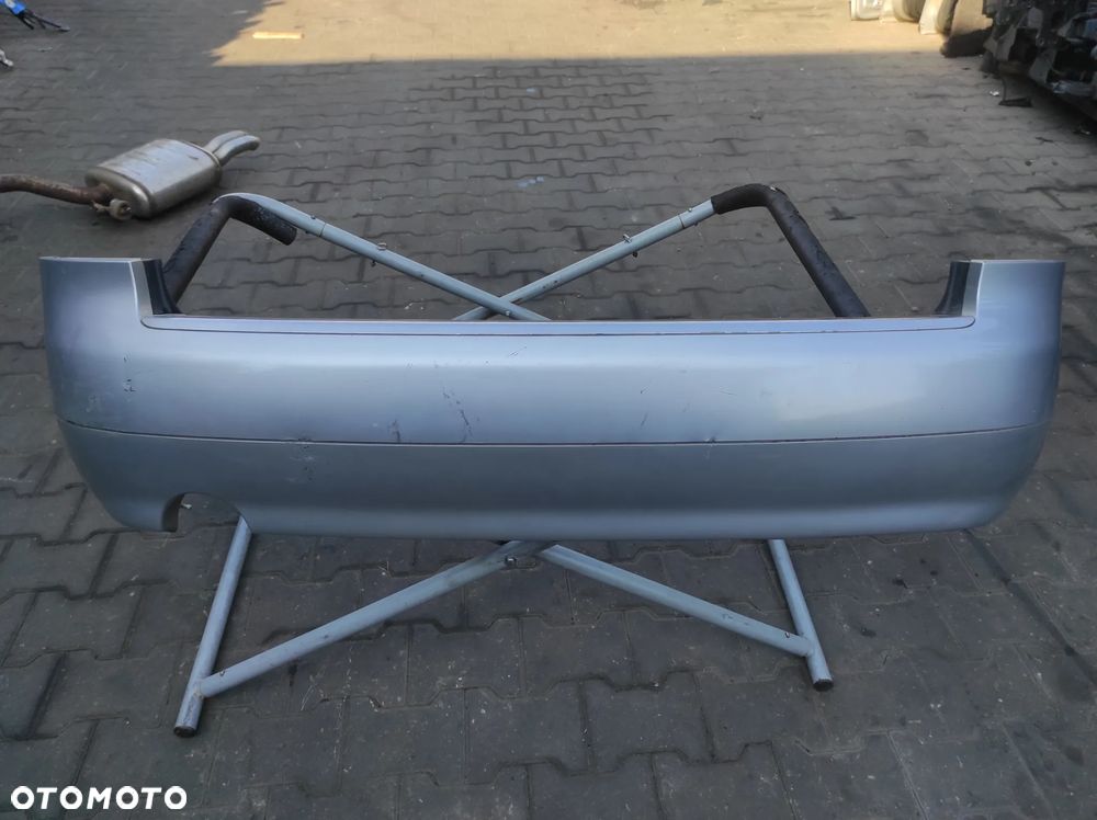 ZDERZAK TYŁ TYLNY AUDI A4 B6 KOMBI LY7W SREBRNY WYSYŁKA !!! - 1