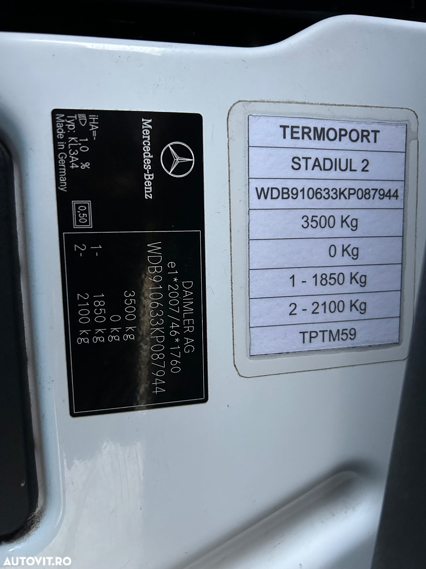 Mercedes-Benz Sprinter FRIGORIFIC THERMO KING - 35