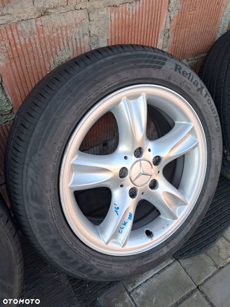 mercedes clk w209 felgi aluminiowe 16 koła lato 2024 rok et37 et32 - 6