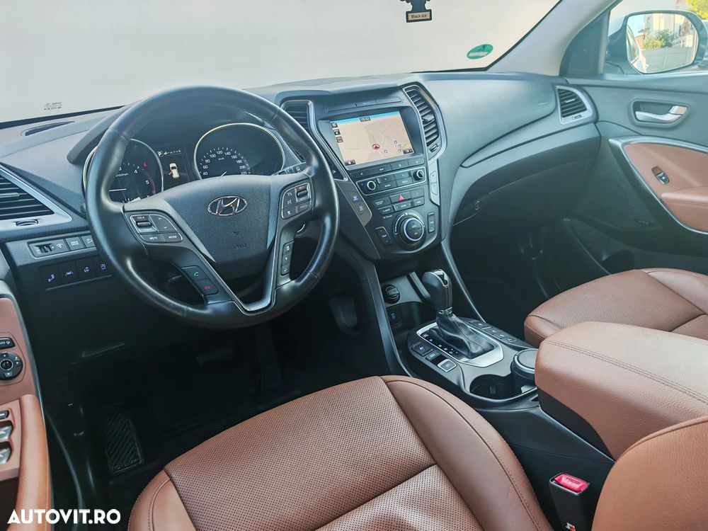 Hyundai Santa Fe blue 2.2 CRDI 4WD Automatik Premium - 9