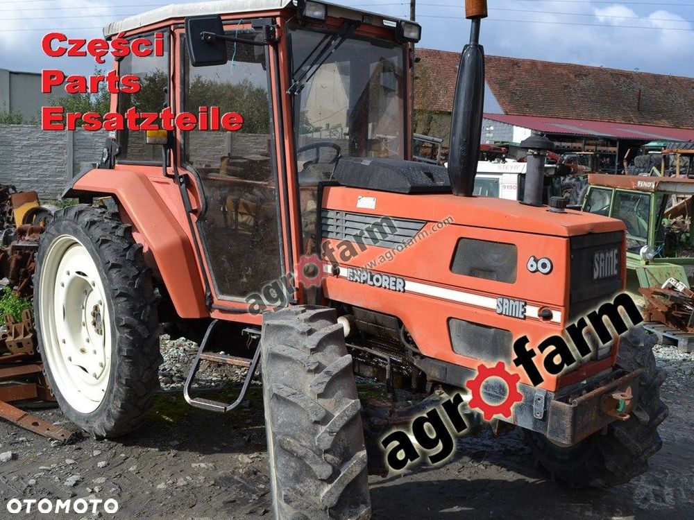 Same Explorer 60 części, skrzynia biegów, silnik - 1