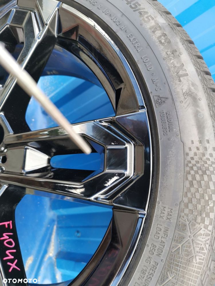 BMW IX1 X1 U11 X2 U10 FELGI ALUFELGI 8J ET46 6898051 OPONY 245/45R19 ZIMA - 14