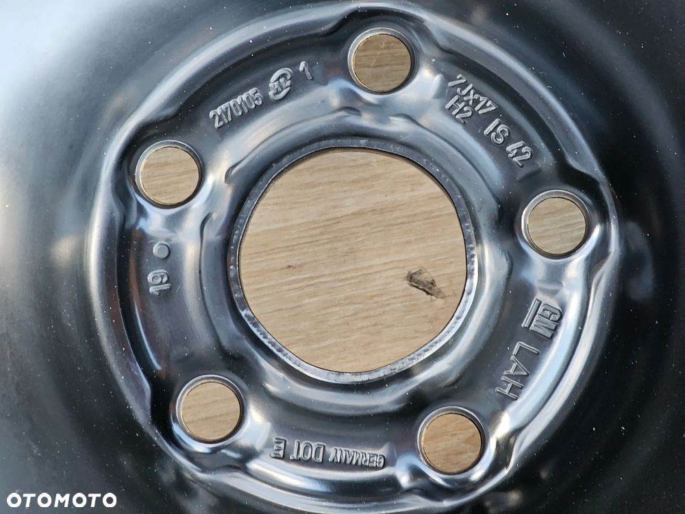 KOŁO ZAPASOWE DOJAZDOWE ZAPAS ZESTAW KLUCZ LEWAREK OPEL ASTRA J K MOKKA 17 CALI 5x105 ET42 215/50/17 - 3