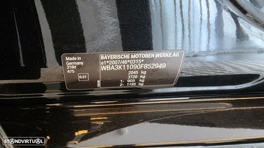 BMW 318 d Auto Pack M — fotografia 56