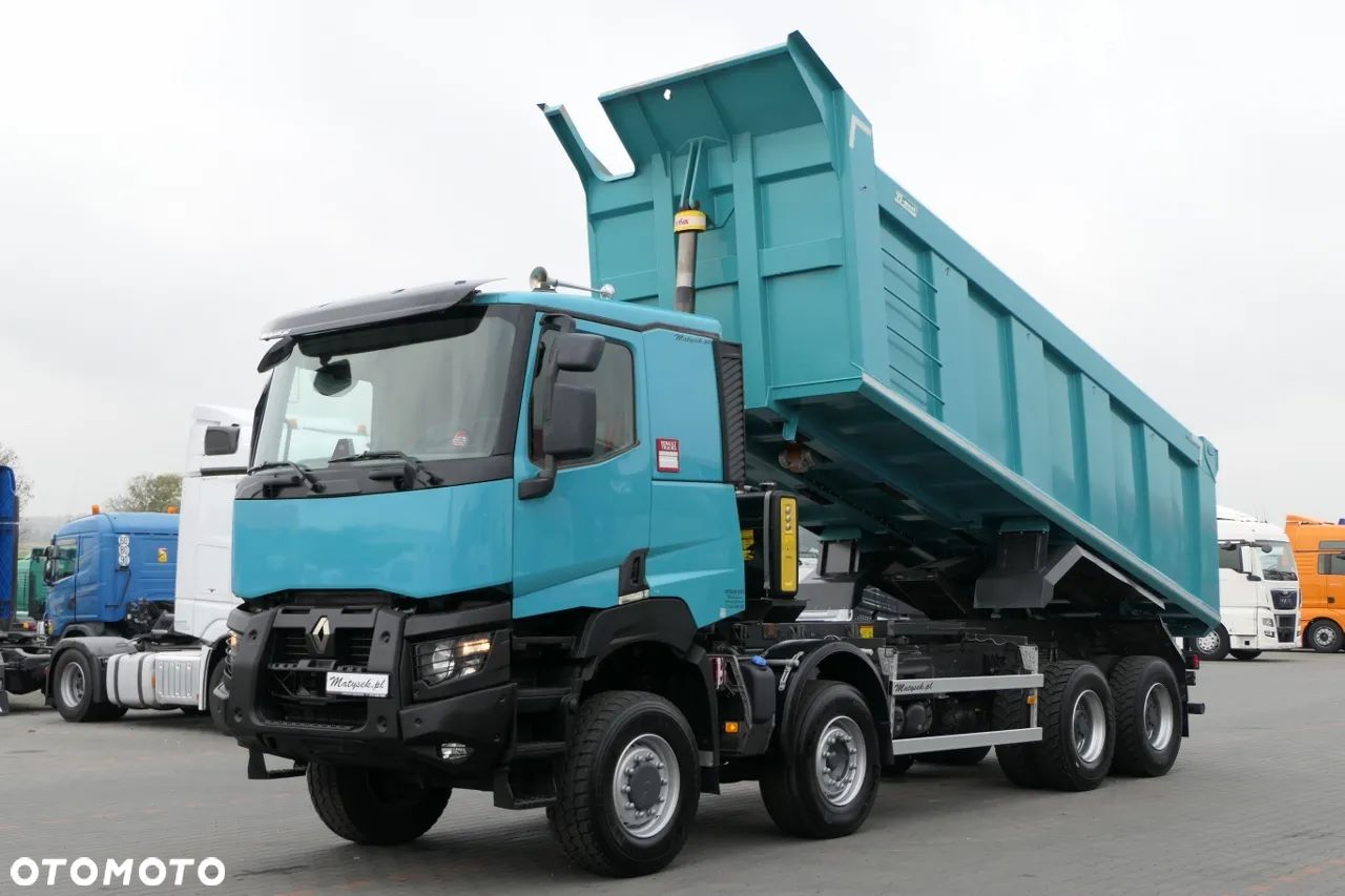 Renault K 480 / 8x6 / WYWROTKA TYLNOZSYPOWA 25 m3 / EURO 6 - 1