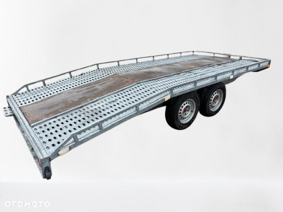 Boro BR2 Przyczepa Ciężarowa Laweta DMC 2000 kg Przewóz Pojazdów - 3