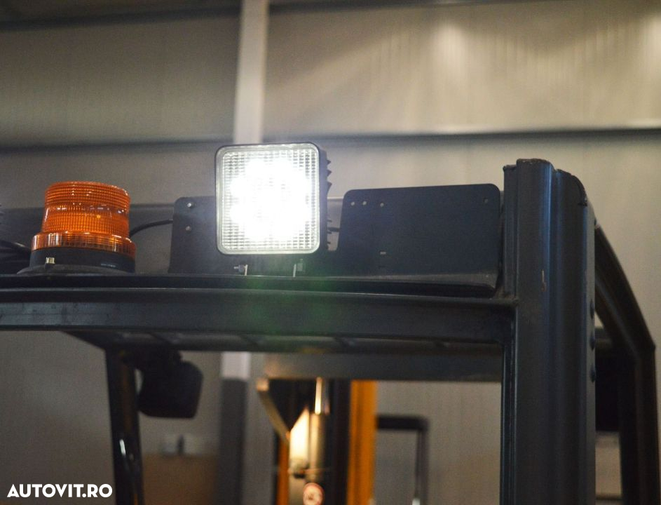Lumină de lucru pentru stivuitoare pătrată cu LED-uri-10-80 V,27 W,2050 lm - 2