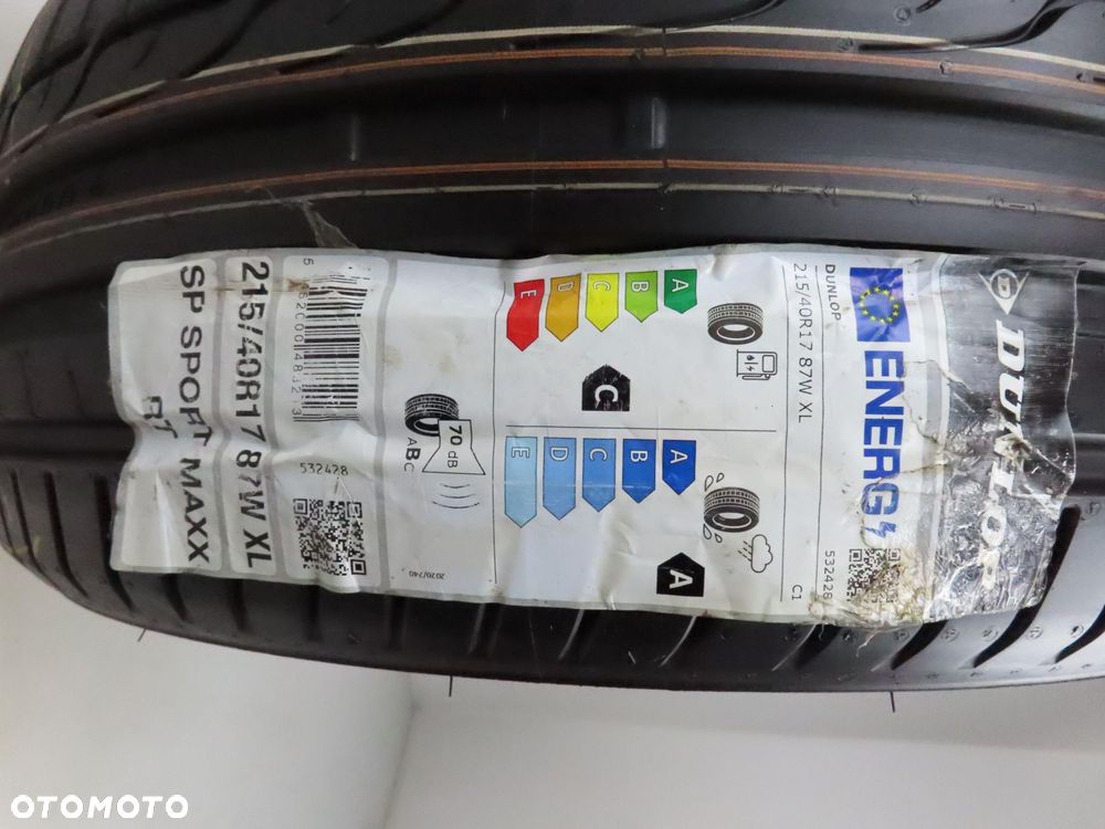 215/40R17 OPONA LETNIA Dunlop Sport Maxx RT 87W XL AO - 8