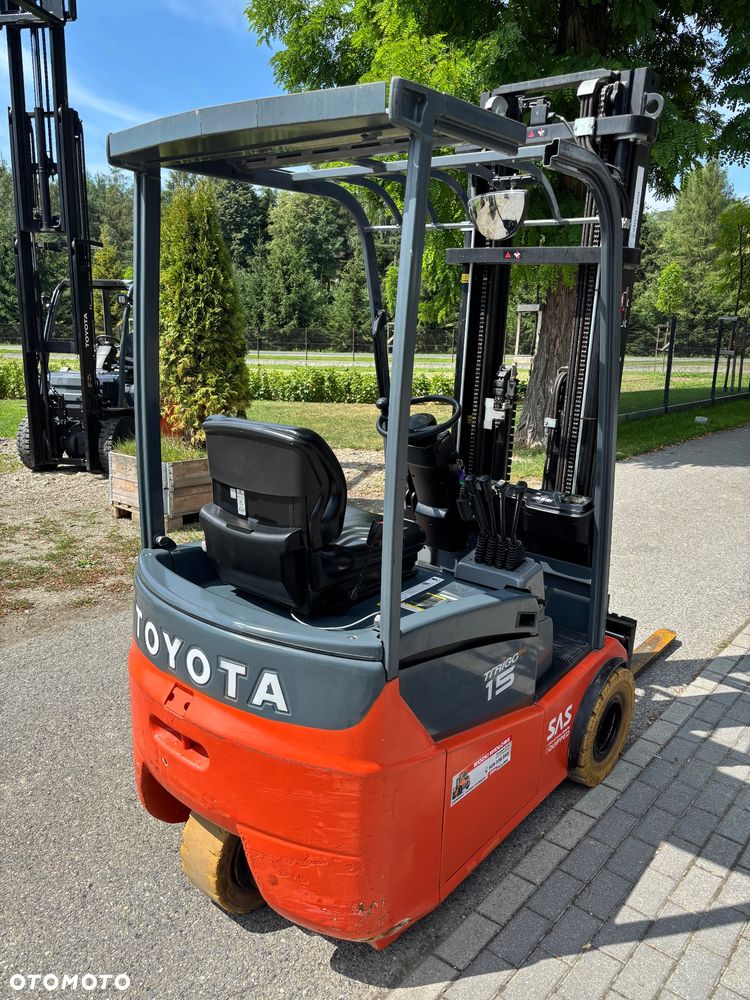 Toyota wózek widłowy  7FBEST15 wolny skok 5,5M TRIPLEX 4 SEKCJE DLA SADOWNIKA - 6