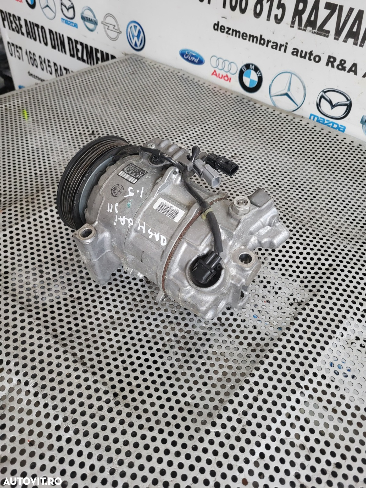 Compresor Clima AC Nissan Qashqai J11 Renault Kadjar 1.5 Dci Euro 6 Motor K9KU873 K9K873 Cod -4EB2A - 4