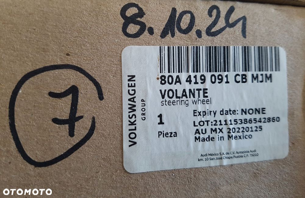 audi q5 17^ kierownica multifunkcja skóra 80a419091cb mjm - 8