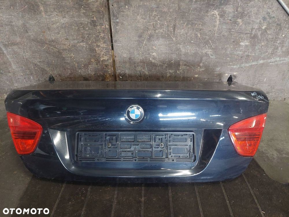 KOMPLETNY TYŁ KLAPA BAGAŻNIKA ZDERZAK TYŁ LAMPY BMW E90 416/9 - 8