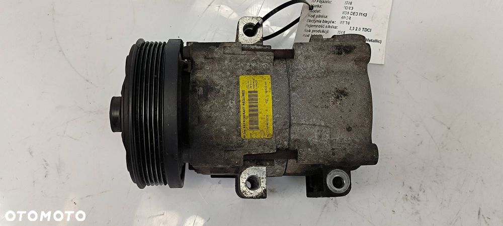 SPRĘŻARKA KLIMATYZACJI FORD MONDEO MK3 4S7119D629AA - 3