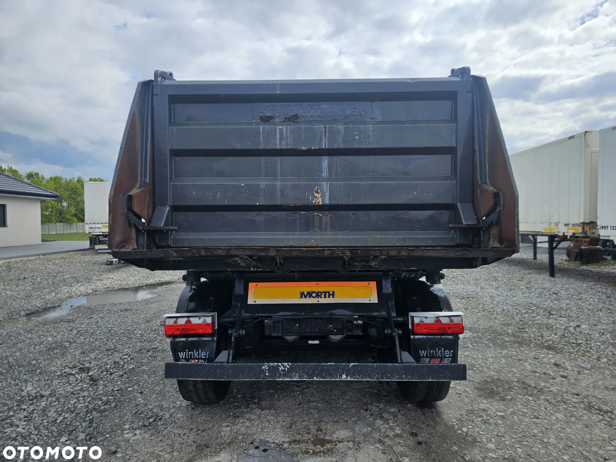 Schwarzmuller 47.000zł netto NACZEPA HKS 3 WYWROTKA 3 STRONNA 7,20M 3 OSIE ALUFELGI St. BDB MOŻLIWOŚĆ TRANSPORTU - 6