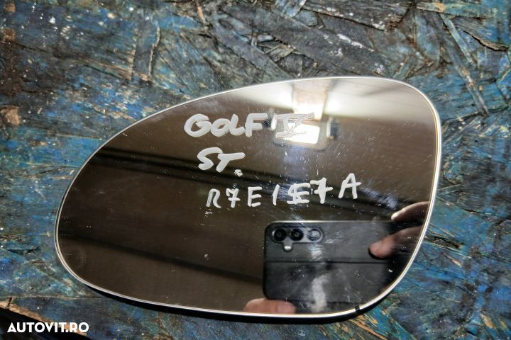 Sticla oglinda stanga Volkswagen VW Golf 5 [2003 - 2009] Hatchback 5- - 1