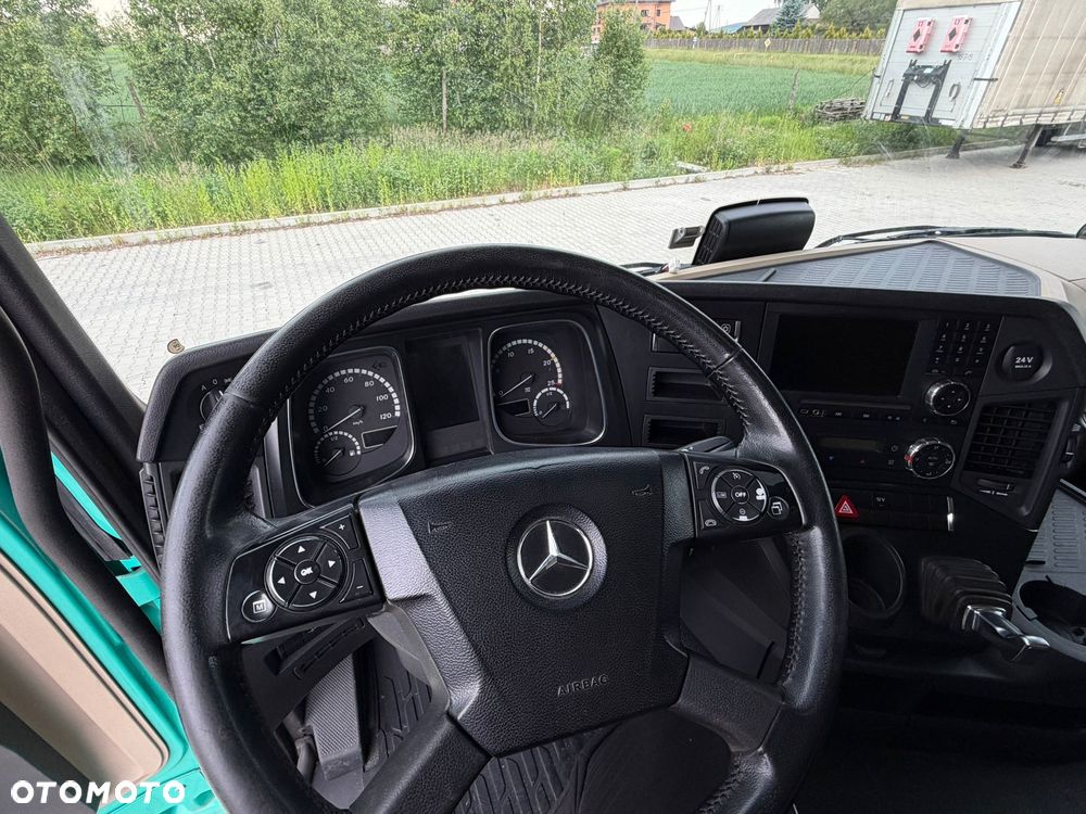 Mercedes-Benz ACTROS 1845 / FIRANKA / 18 EUROPALET / ALUSY / 8 000 KG ŁADOWNOŚCI / 2018 ROK / SPROWADZONY / AUTOMAT / SYPIALKA / EURO 6 - 21