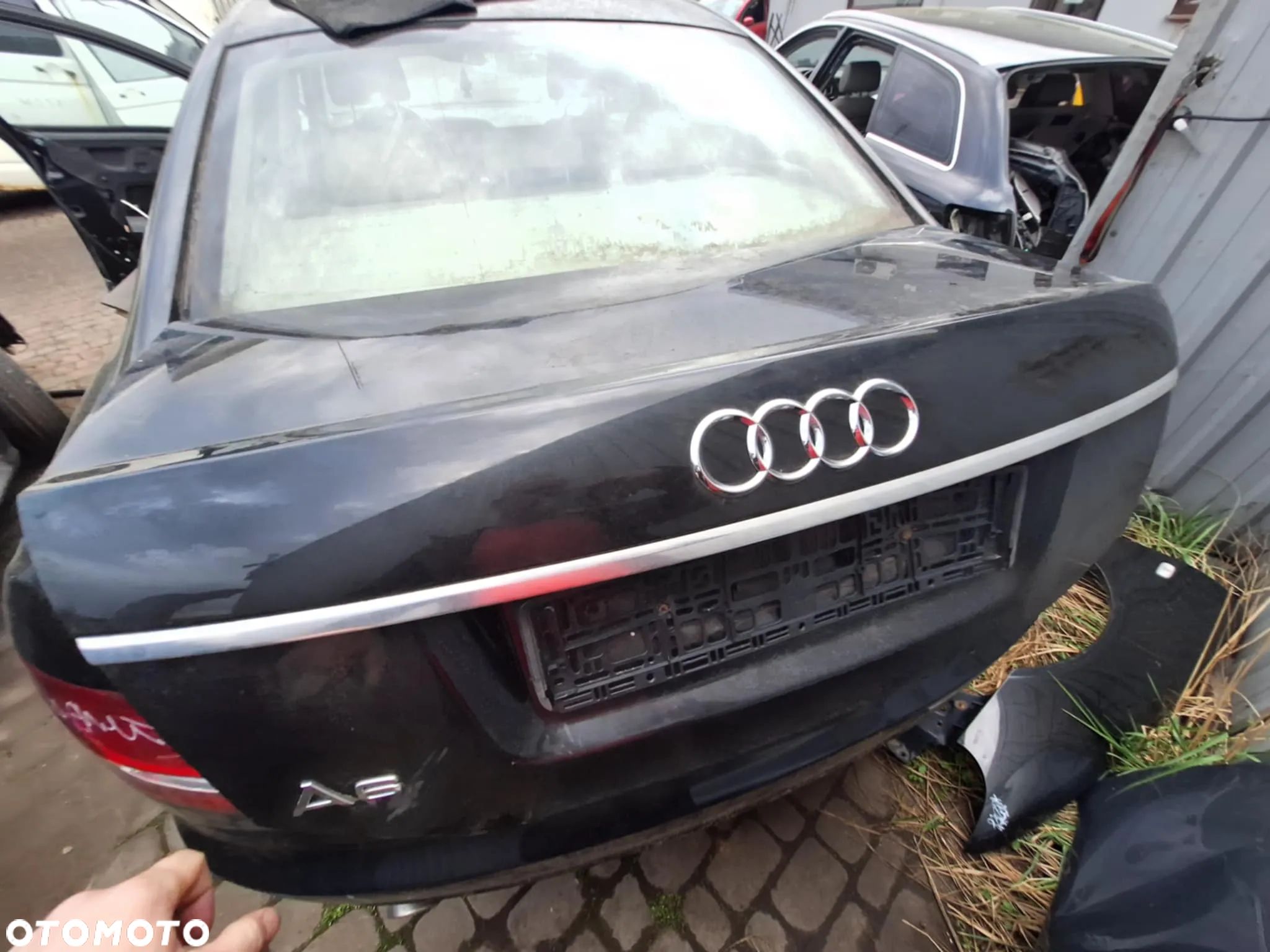 TYLNA KLAPA TYŁ BAGAŻNIKA AUDI A6 CE KOD LAKIERU LZ9W - 1