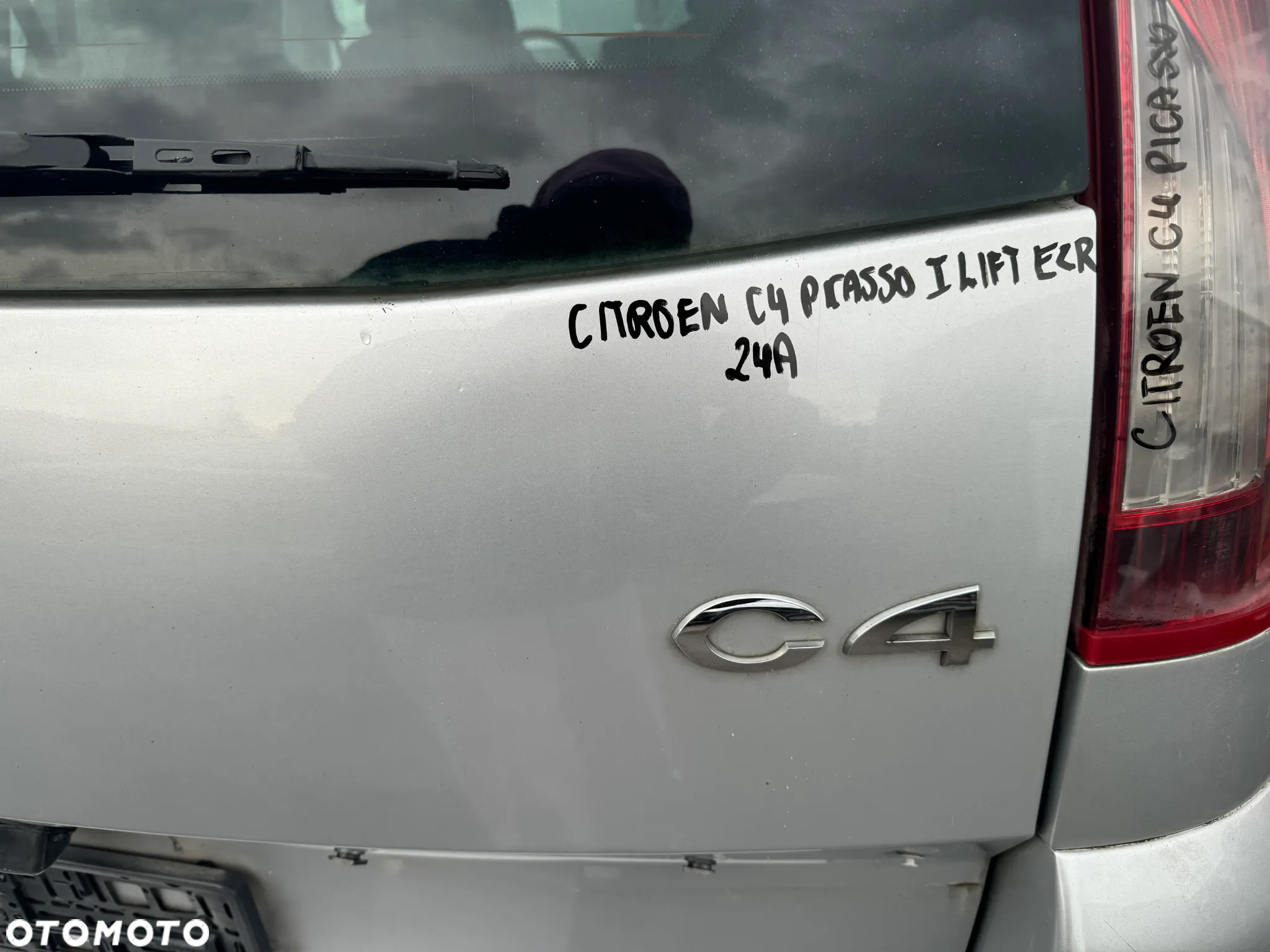 CITROEN C4 PICASSO I LIFT KLAPA BAGAŻNIKA EZR - 7