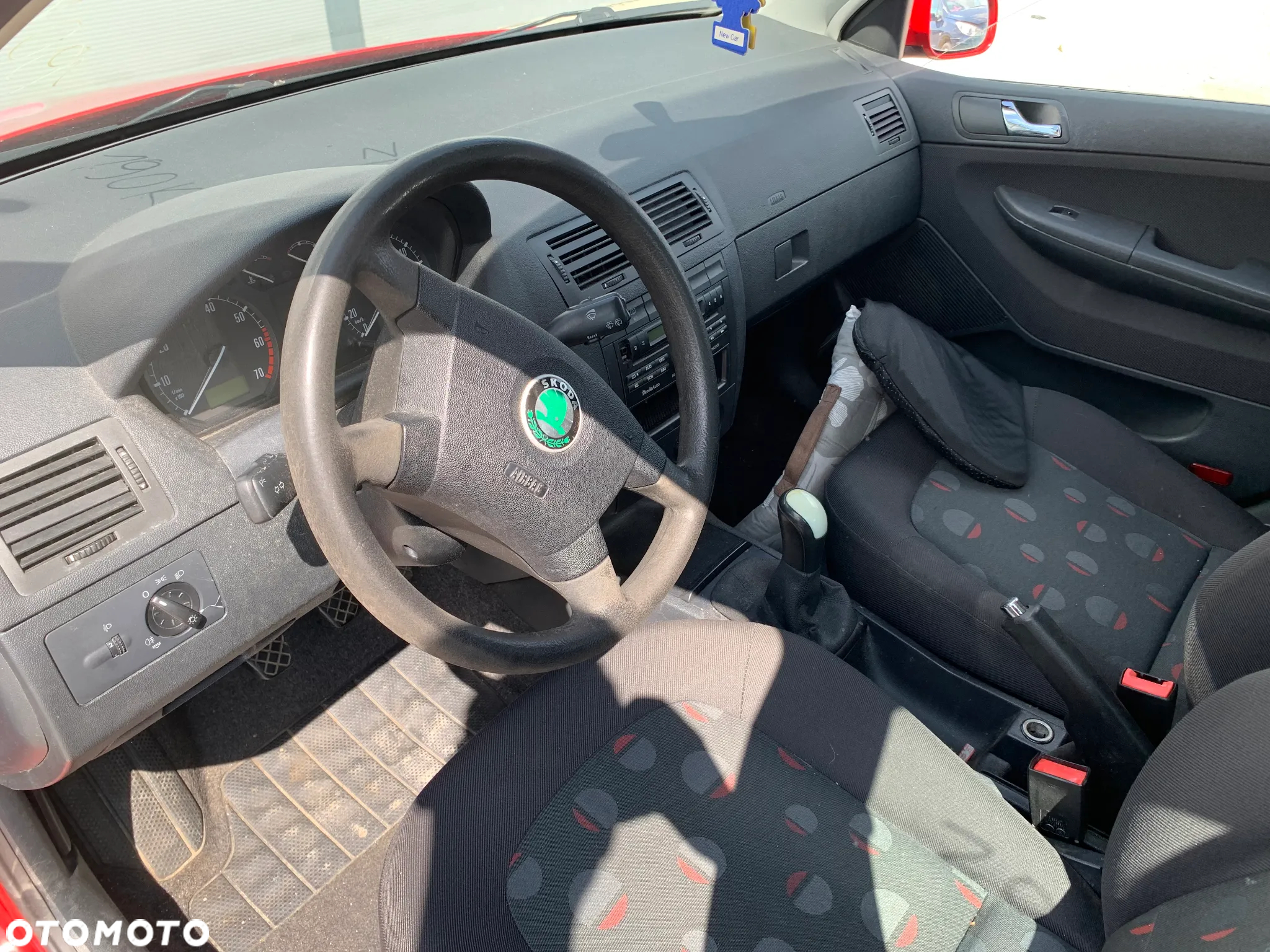 SKODA FABIA 2003 1.2 *SAMOCHÓD NA CZĘŚCI* 1058 MASKA LAMPA DRZWI LUSTERKO ZDERZAK GRILL BŁOTNIK KLAPA BELKA PRAWE LEWE PRZÓD TYŁ - 5