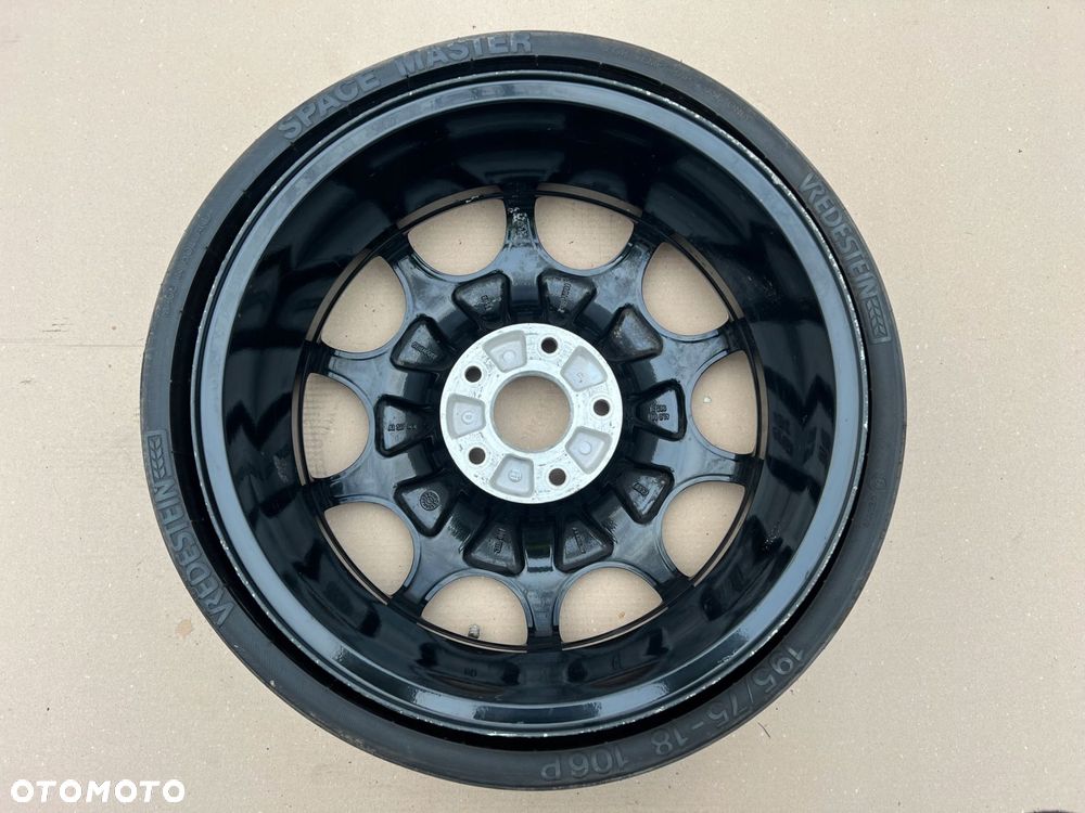 audi q7 4l dojazdówka koło dojazdowe zapas 195/75 r18 4l0601025k - 2