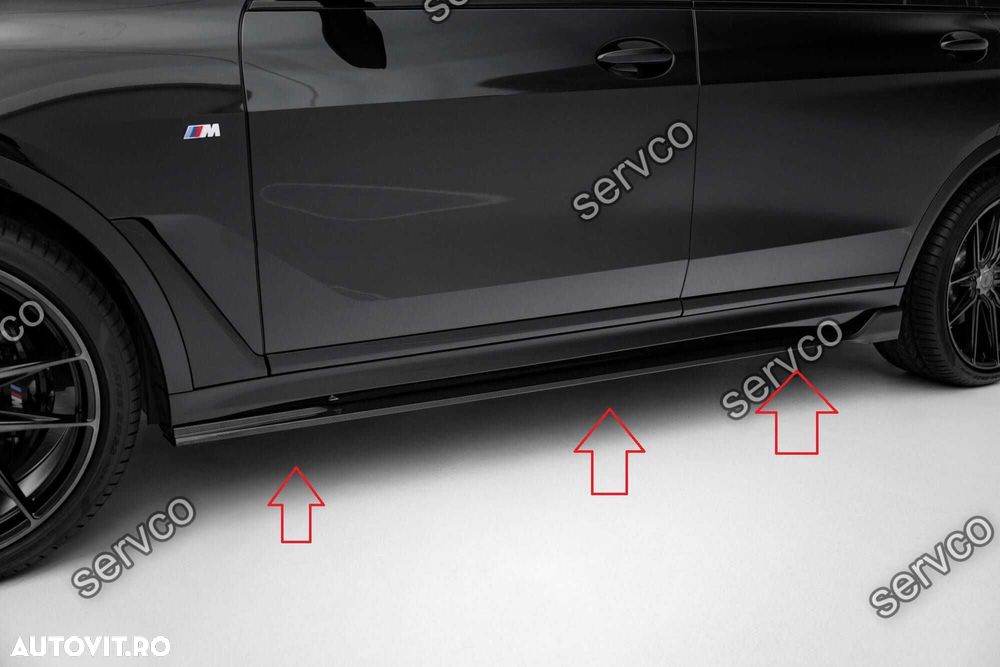 Praguri Bmw X7 M-Pack G07 Facelift 2022- v3 - Maxton Design Carbon - 3