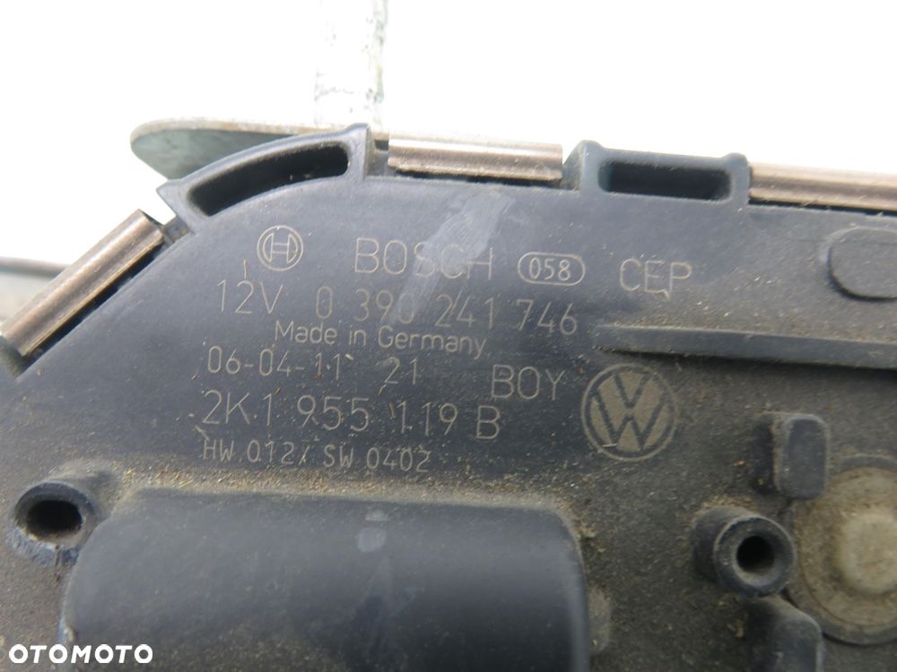 MECHANIZM WYCIERACZEK VW CADDY III 2K1955023E 2K1955119B - 2