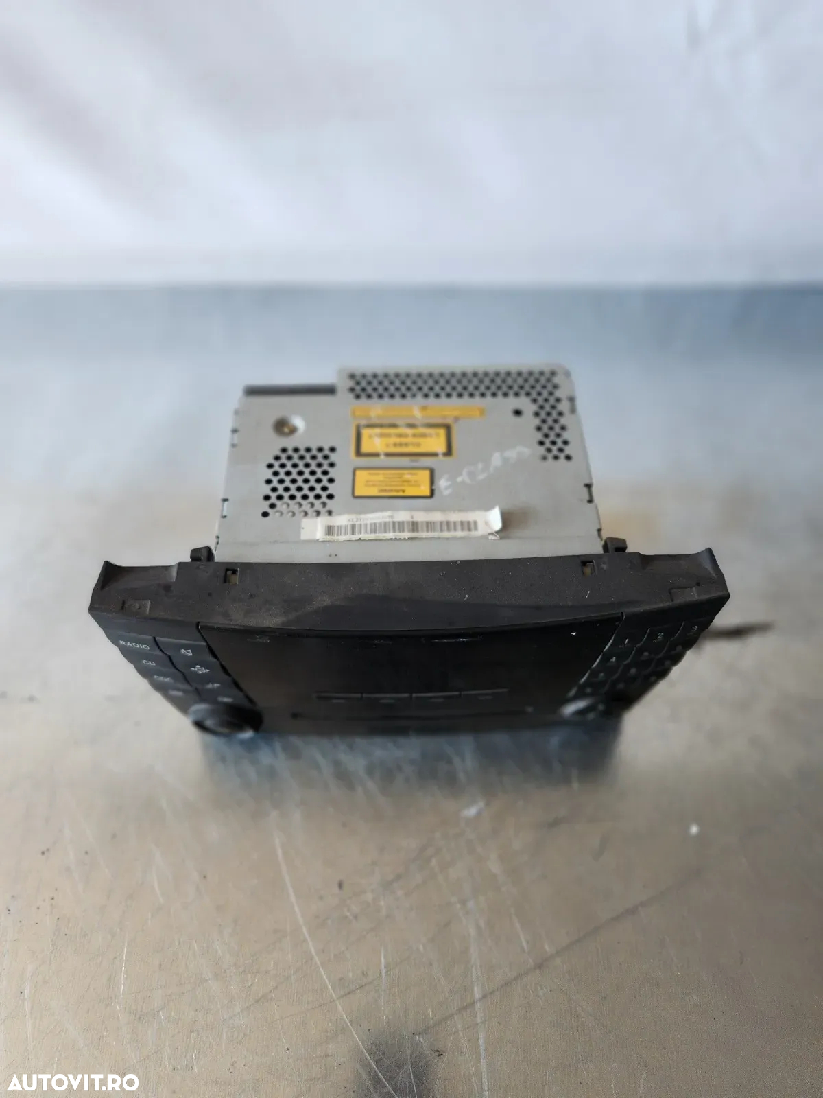 Radio Cd Cd Player Mercedes E Class W211 Cod A An 2003-2004-2005-2006-2007-2008-2009 - 2