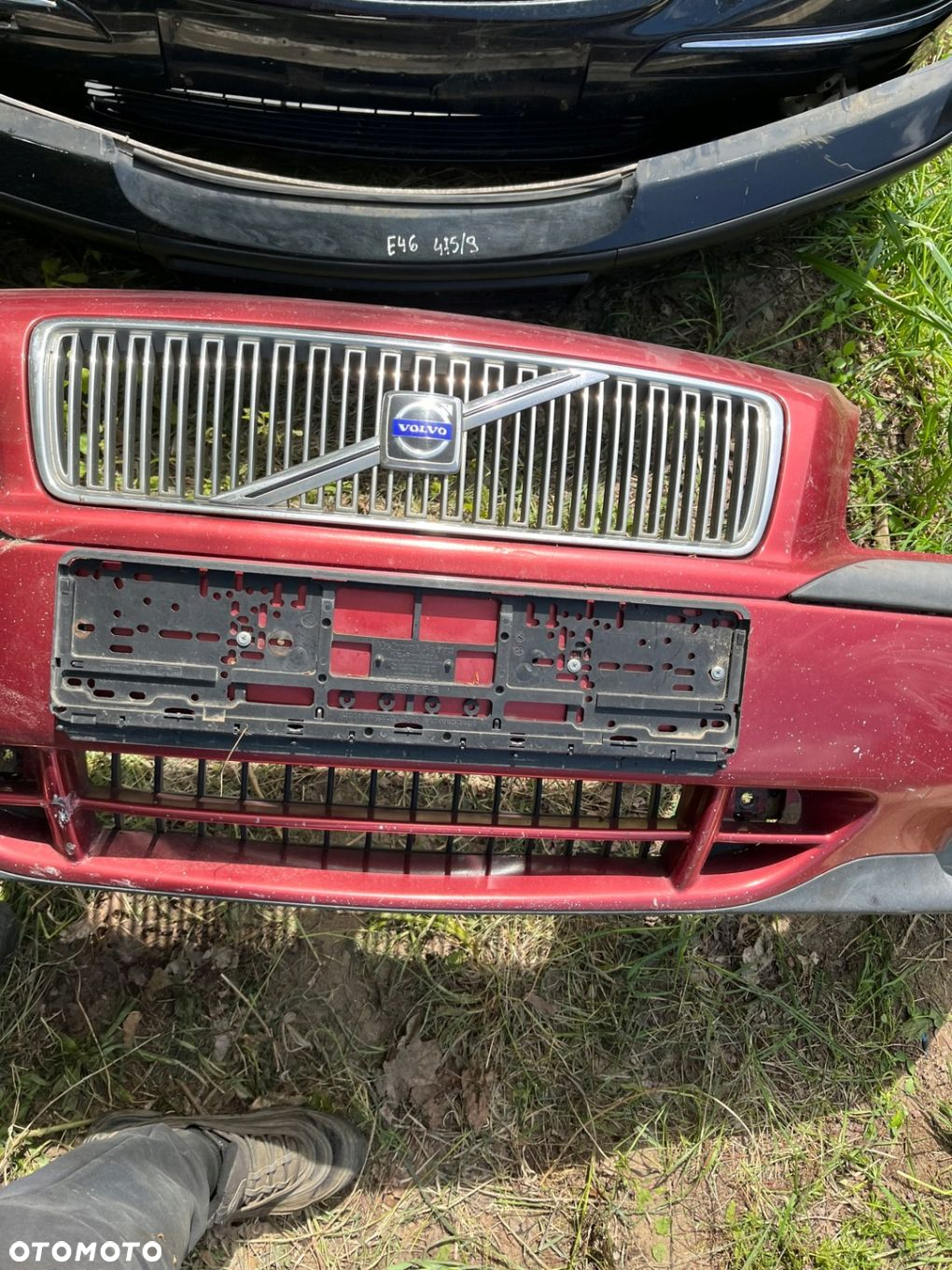 volvo s80 I zderzak przód przedni - 6