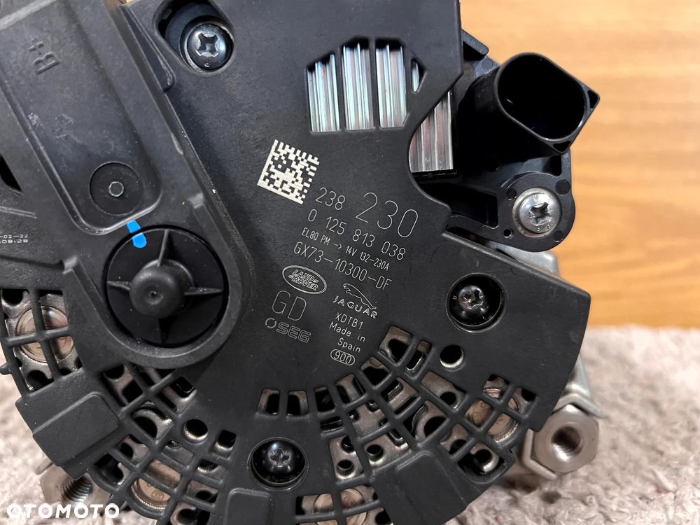 JAGUAR LAND ROVER 2.0D 204DT ALTERNATOR XF XE F-PACE VELAR DISCOVERY SPORT DEFENDER - 5